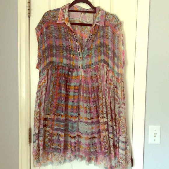 Free People tunic/ mini dress - Picture 1 of 4